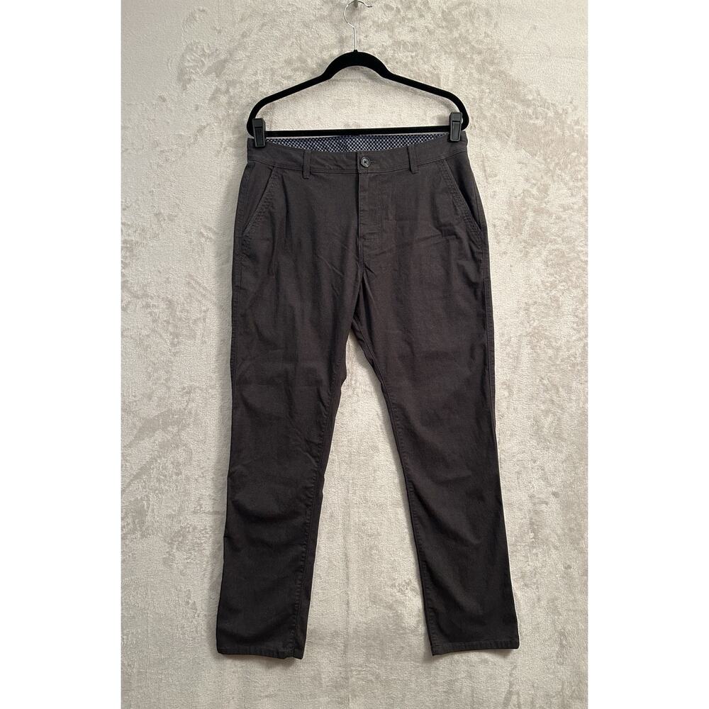 Prana Mcclee Pants Size 34 Charcoal Grey Travel Workleisure Hiking Gorpcore